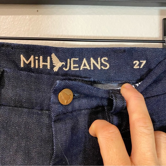 MiH‎ Women's Navy Jeans, Blue Flared Jeans size 27 - Picture 5 of 12